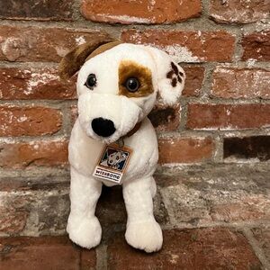 Vintage Wishbone Plush Dog 1996 Jack Russell Terrier Stuffed Animal Plush